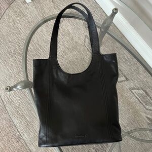 Lucky Brand bucket tote and wristlet